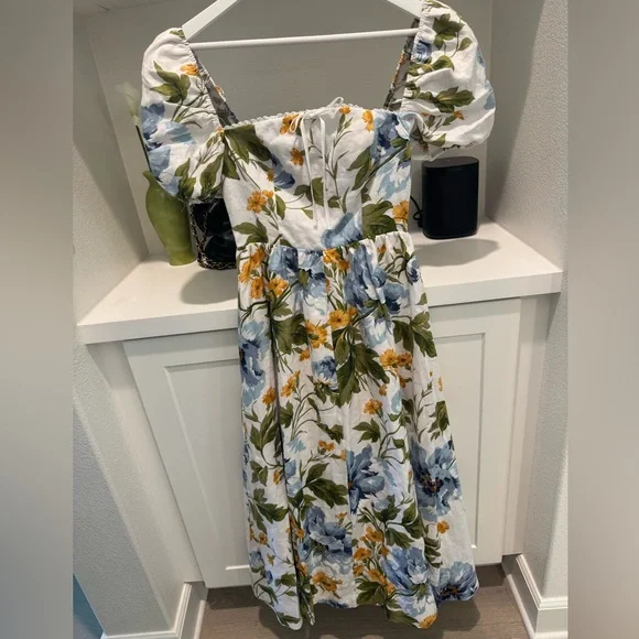 Reformation Marella Linen Dress - Picture 3 of 5